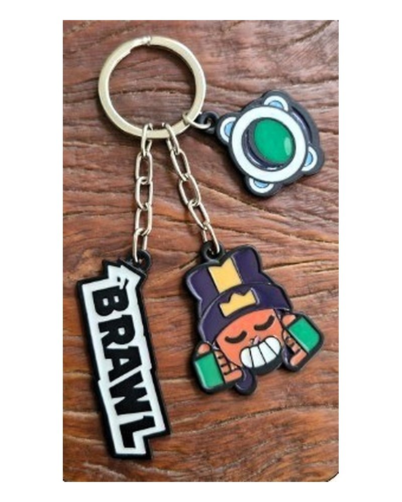 Brawl Stars — chaveiro esmaltado